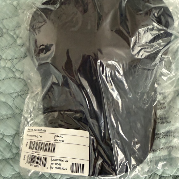 Alo Prestige Off-Duty Cap Black - NWT main image 5